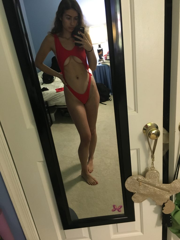 cute clothes on amazon red underboob suit